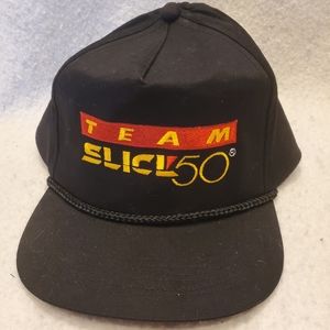 Team Slick 50 Vtg 90's Quaker State Trucker Baseball Hat